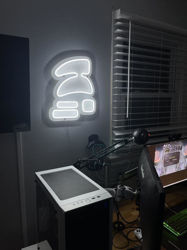 Customer photo review of IRONMAN LED NEON SIGN