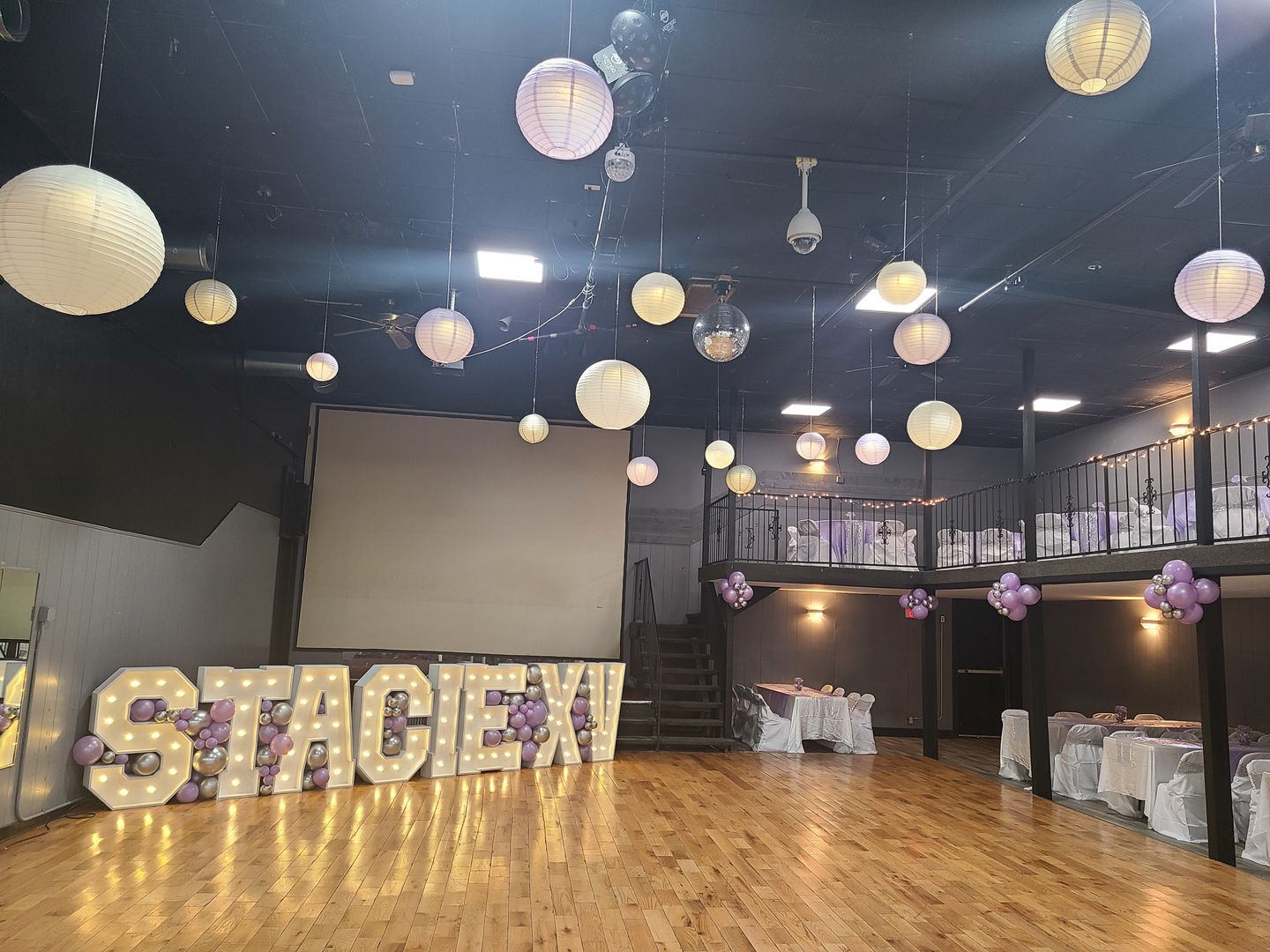 Customer photo review of 14" Lavender Round Paper Lantern, Even Ribbing, Chinese Hanging Wedding & Party Decoration