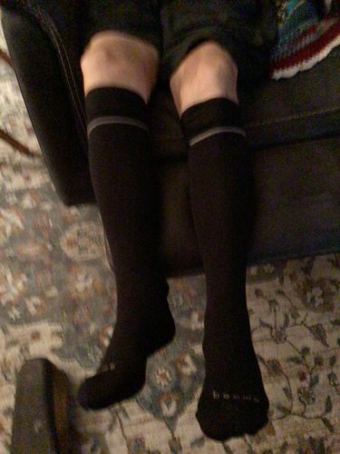 Customer photo review of Closed Toe: 15-20 mmHg - SOLID