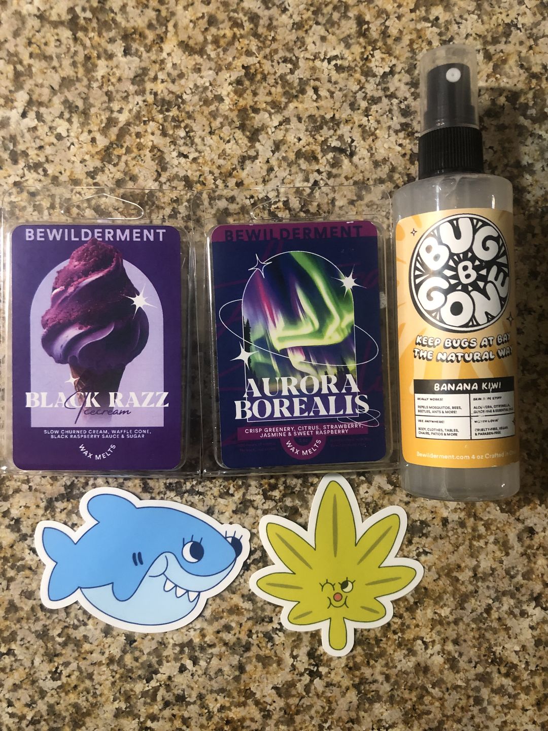 Customer photo review of Aurora Borealis Wax Melts