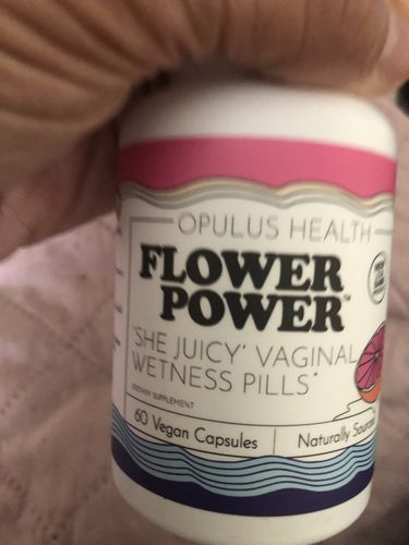 Customer photo review of Flower Power® 'She Juicy' Vaginal Moisture Supplement (60ct/ea)