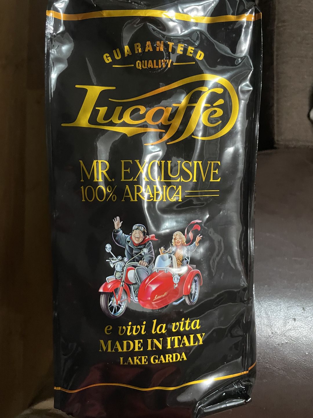 Customer photo review of Lucaffe Mr. Exclusive 1 kg Grano Entero