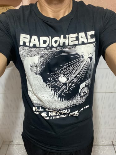 Customer photo review of Playera Radiohead