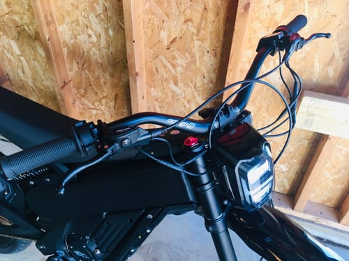Customer photo review of 3" Rise Handlebars