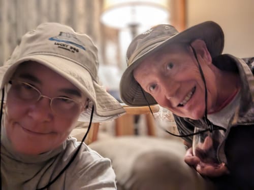 Customer photo review of Custom Bucket Hats (Boonie Style)