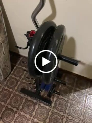 Customer video review of Suporte Profissional P/ BarraS E Anilhas 200kg