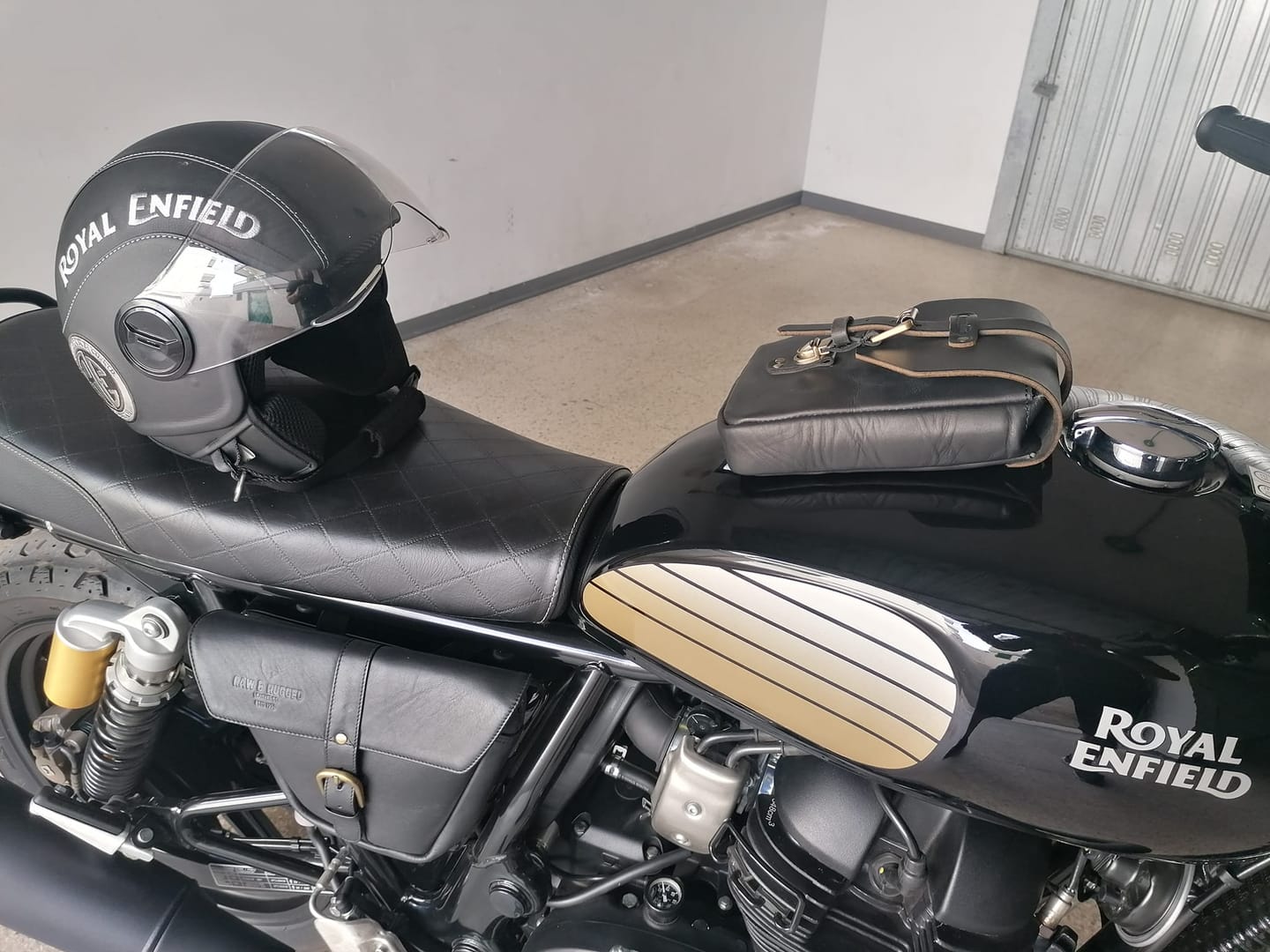 Customer photo review of tank pouch