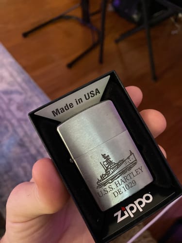 Customer photo review of Classic Lighter | Matte Chromes