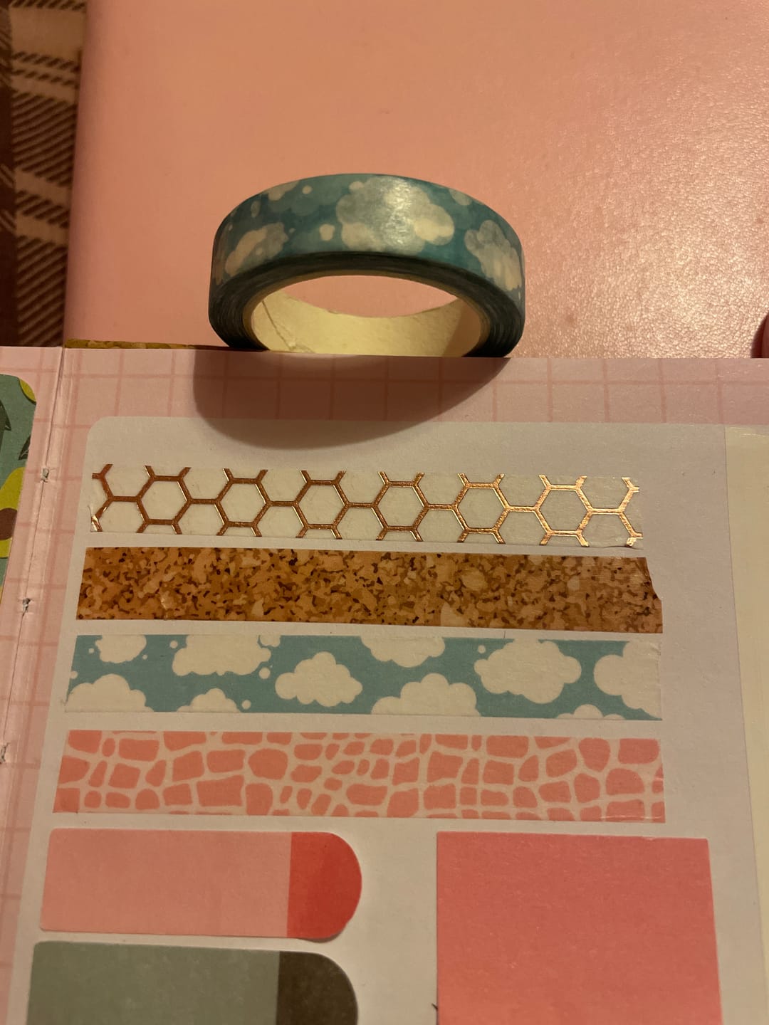 Customer photo review of Freebie Cloud Washi Tape 10mm