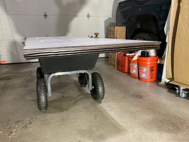 Customer photo review of Therma-Tru Drive-On Door Sweep