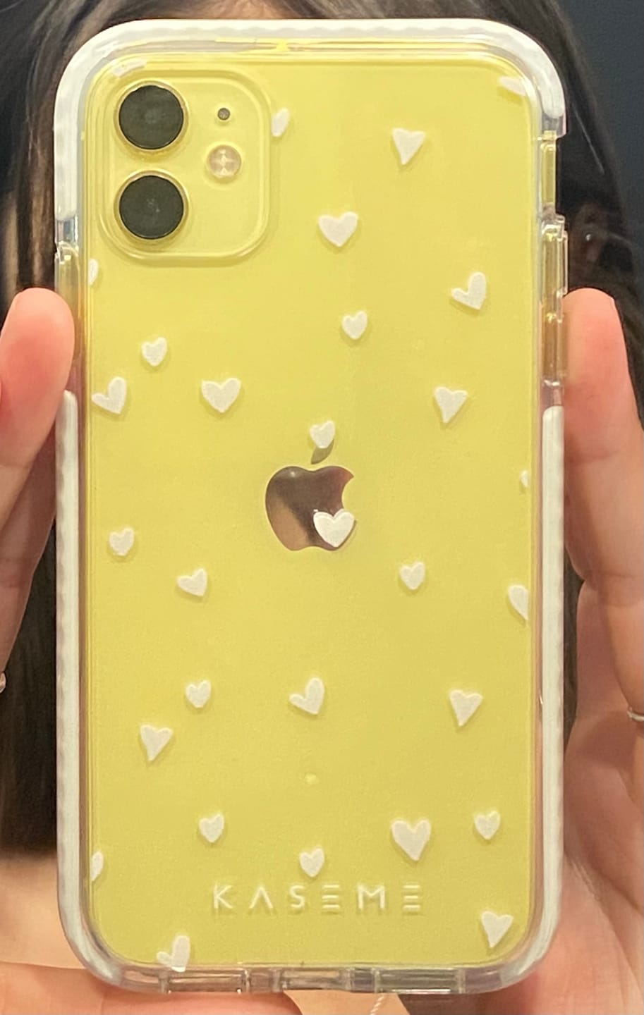 Customer photo review of Lovely Clear Case
