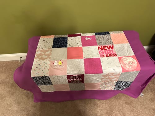 T-shirt quilt by Ashley from NC