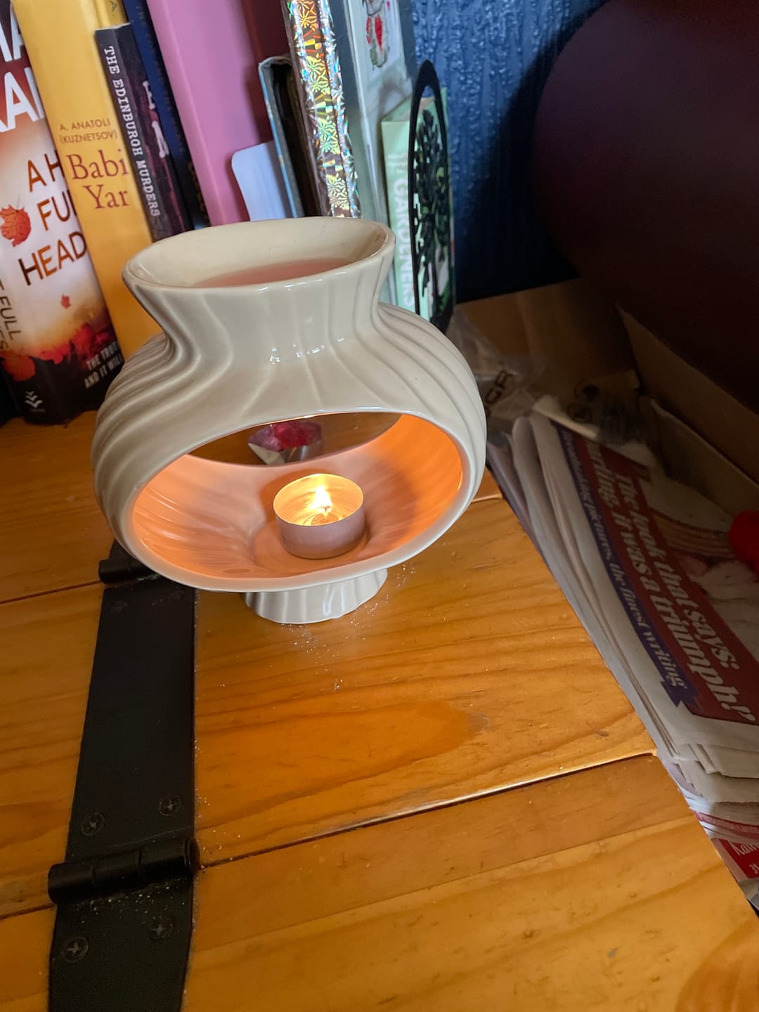 Customer photo review of Dante Wax Burner