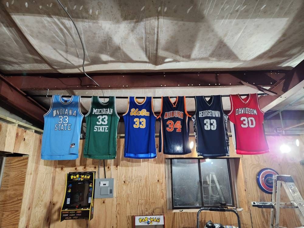 Customer photo review of Patrick Ewing Georgetown Basketball Jersey College