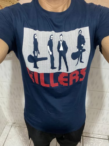 Customer photo review of Playera: The Killers