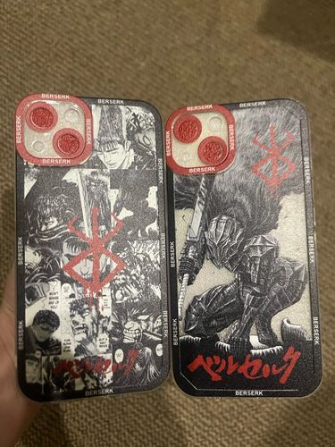 Customer photo review of Berserk Brand of Sacrifice iPhone Case