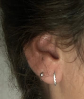 Customer photo review of Pendientes Glasé