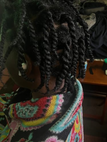 Customer photo review of Hydrating Leave-In Conditioner