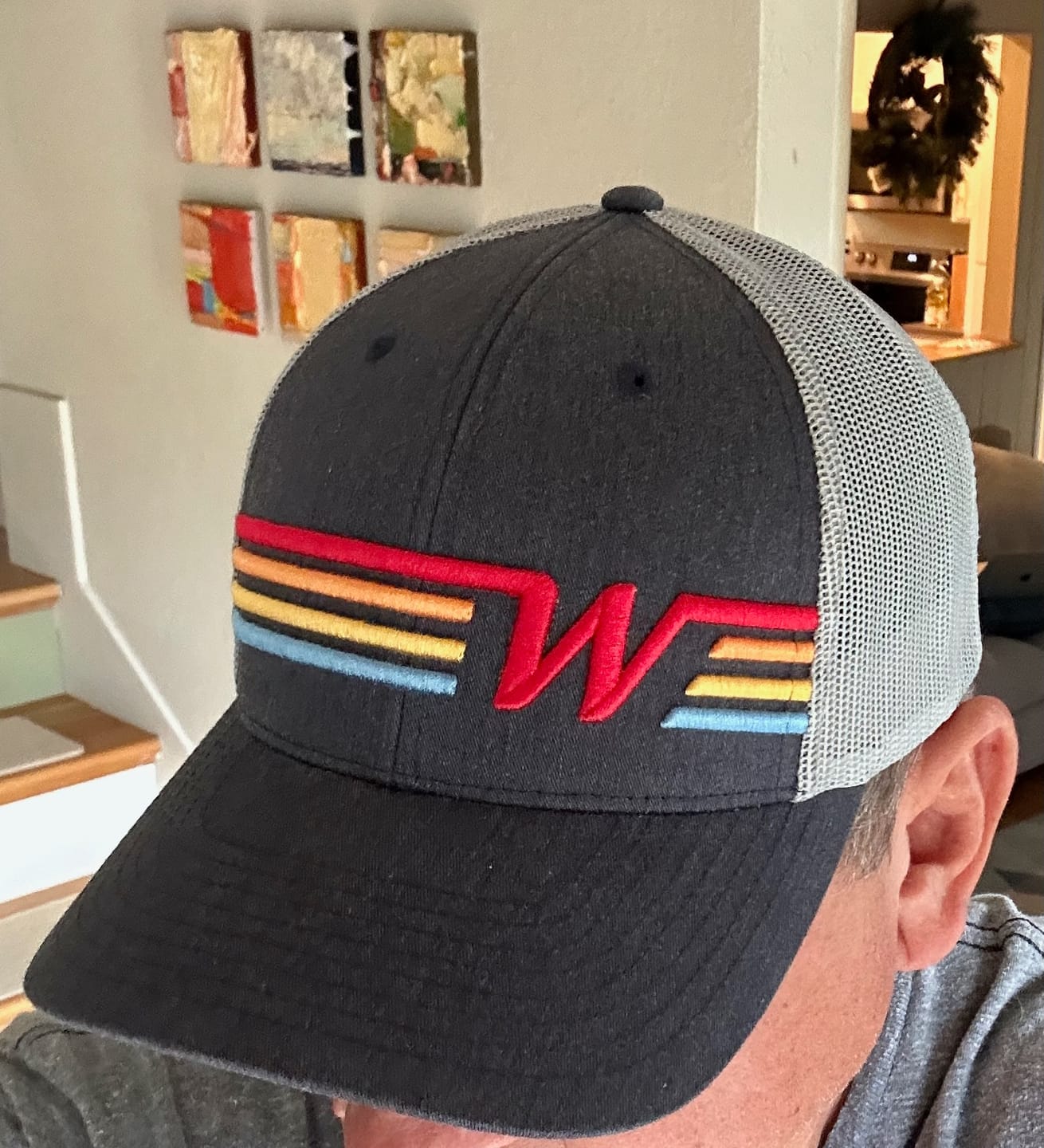 Customer photo review of SUNSTREAKER TRUCKER - NAVY