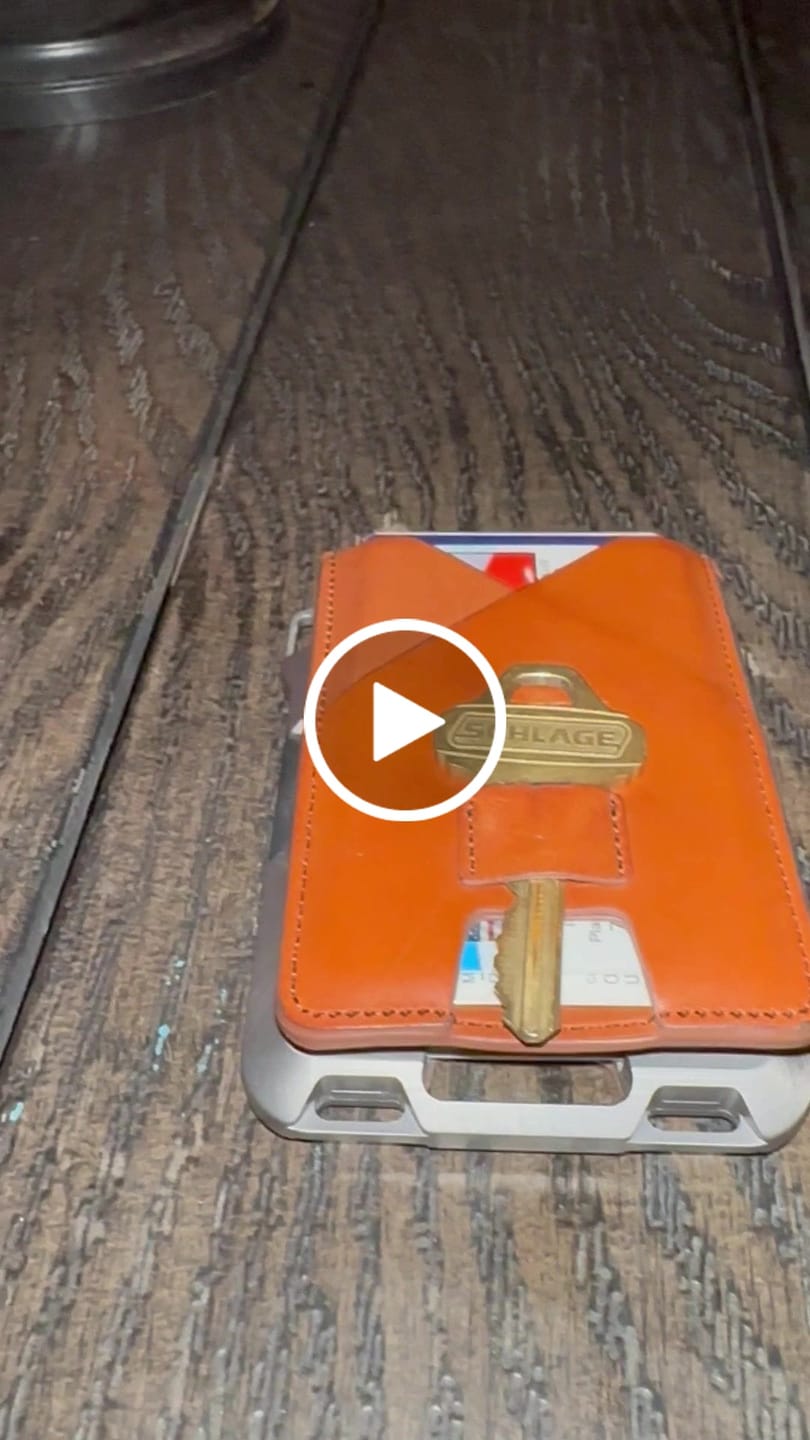 Customer video review of M1 MAVERICK™ BIFOLD WALLET - 4 POCKET BIFOLD LEATHER