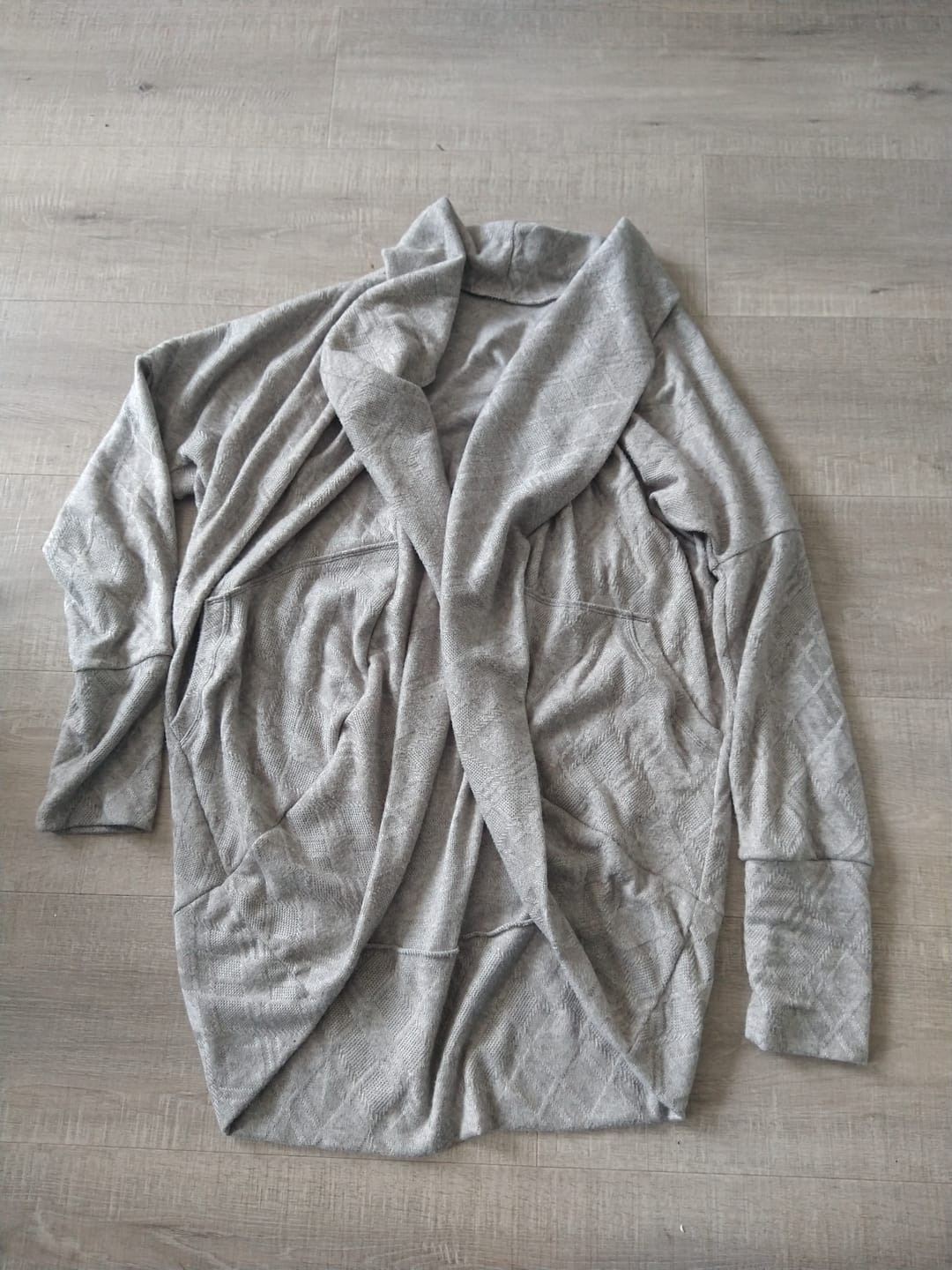 Customer photo review of Soft Melange Jacquard Knit Fabric