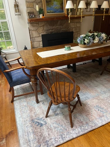 Customer photo review of Valeria Machine Washable Rug