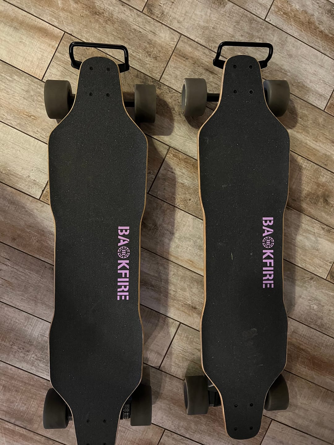 Customer photo review of Handle for Backfire Electric Skateboards & Longboards