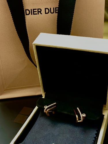 Customer photo review of L'air de Paris Silver Earring JDLEP3S01ZC