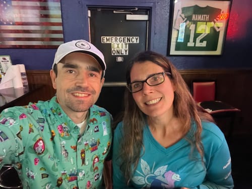 Customer photo review of Disney’s Haunted Mansion “After-Life of the Party” – KUNUFLEX Short Sleeve Shirt