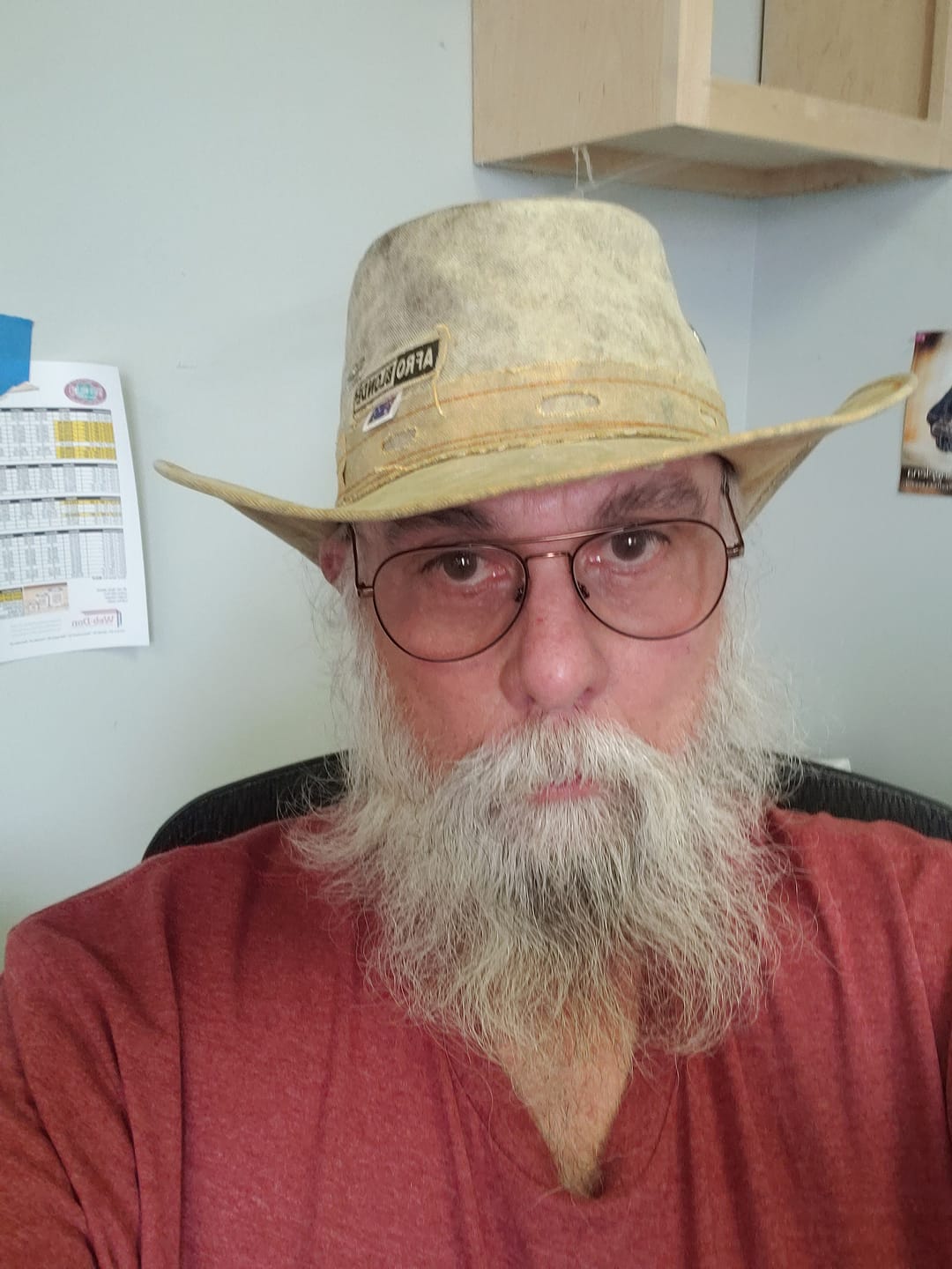 Customer photo review of Wire Brim Hat