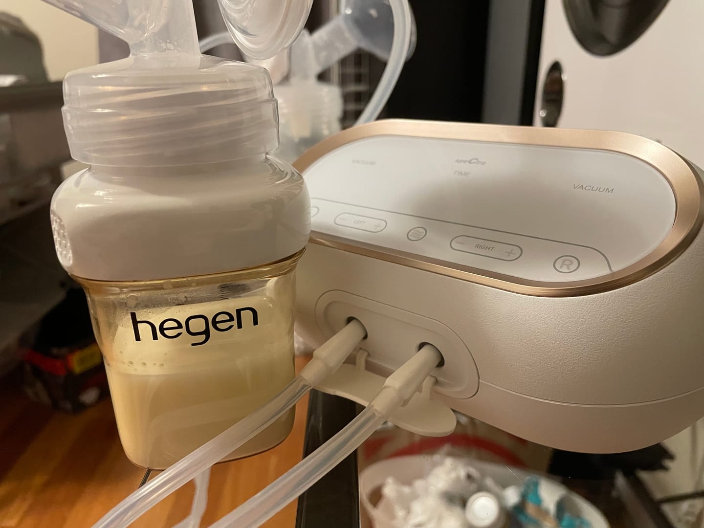 Customer photo review of Hegen PCTO™ Wide Neck Adapter, 2-Pack