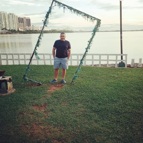 Customer photo review of Short Cargo Stripped