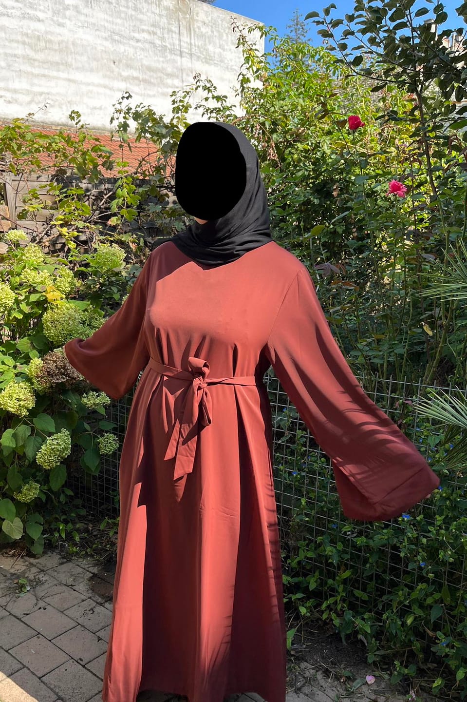 Customer photo review of Everyday Khatijah Abaya - Chocolate