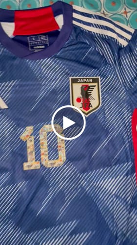 Customer video review of Maillot Japon 2022/23 - DOMICILE - Flocage animé