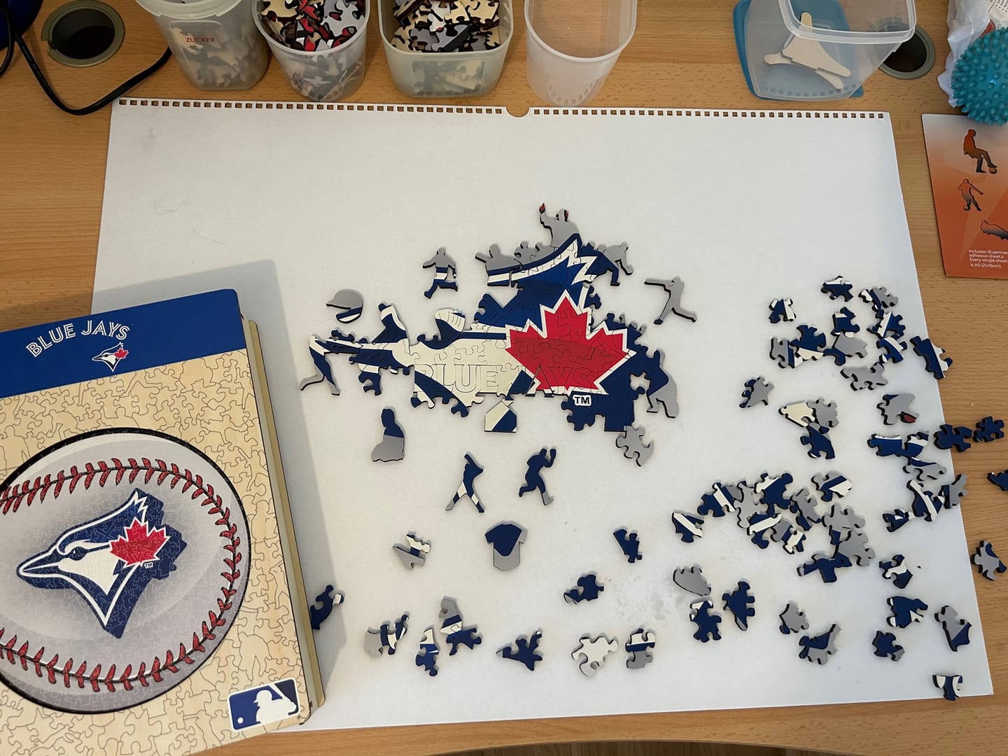 Customer photo review of Toronto Blue Jays® - Official Wooden Puzzle