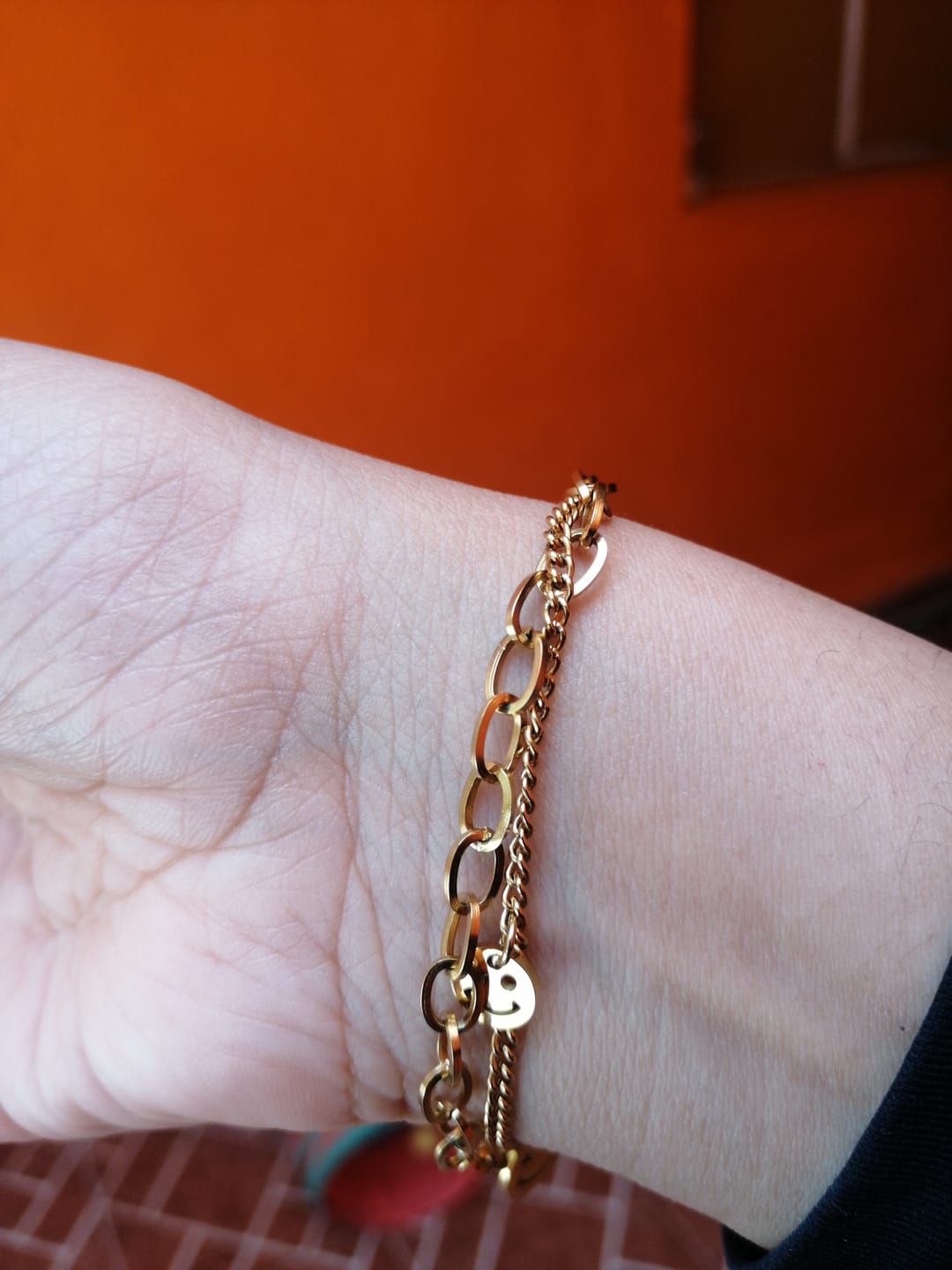 Customer photo review of Pulsera Smiley