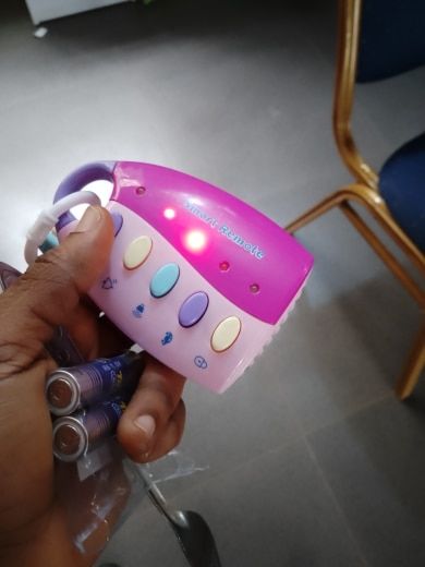 Customer photo review of Car Keys Music Toy