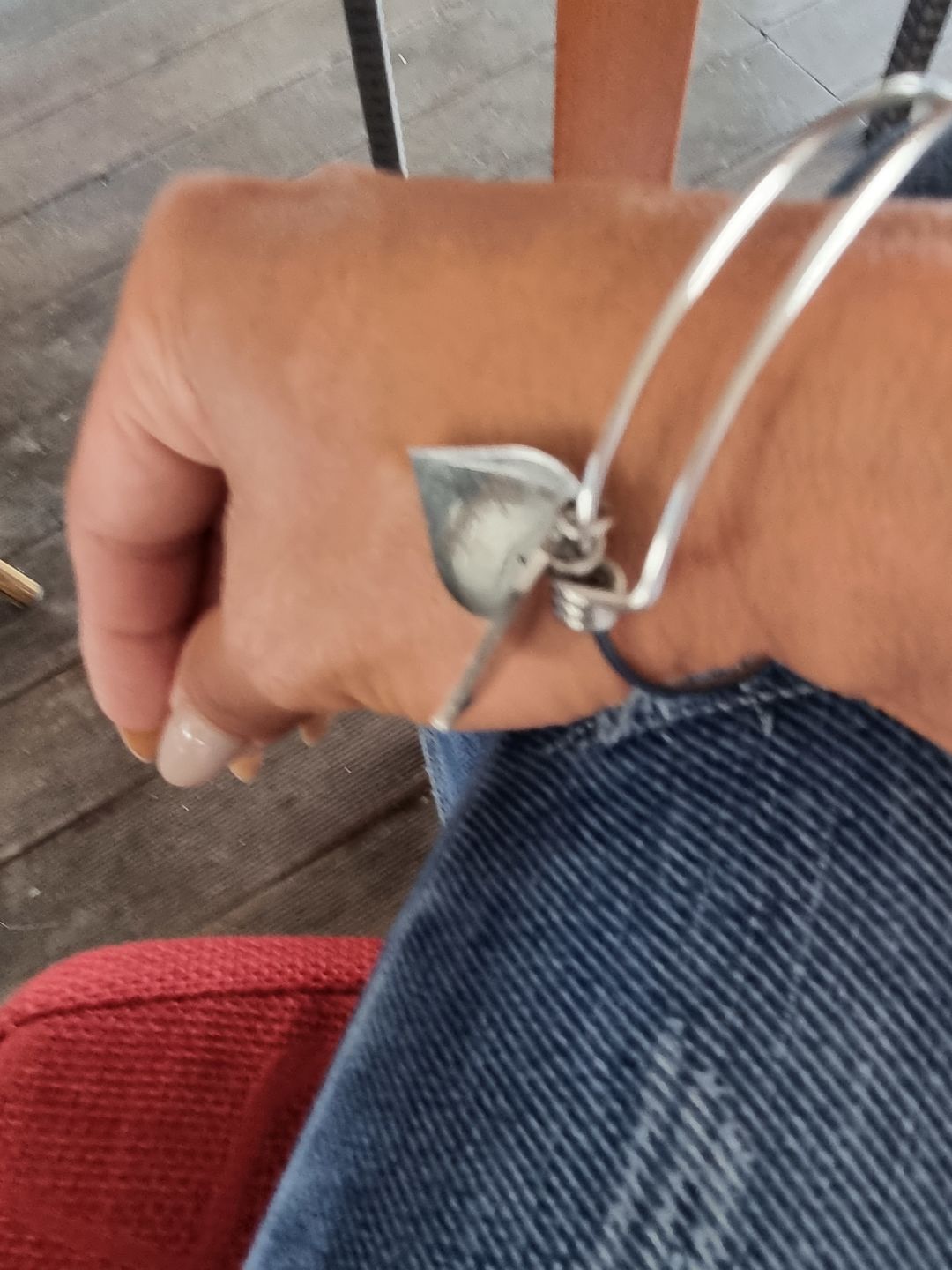 Customer photo review of Zapestnica: Heart Pendant