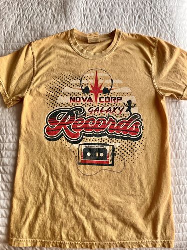 Customer photo review of Nova Corp Galaxy Records Shirt