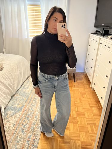 Customer photo review of Mesh Bodysuit
