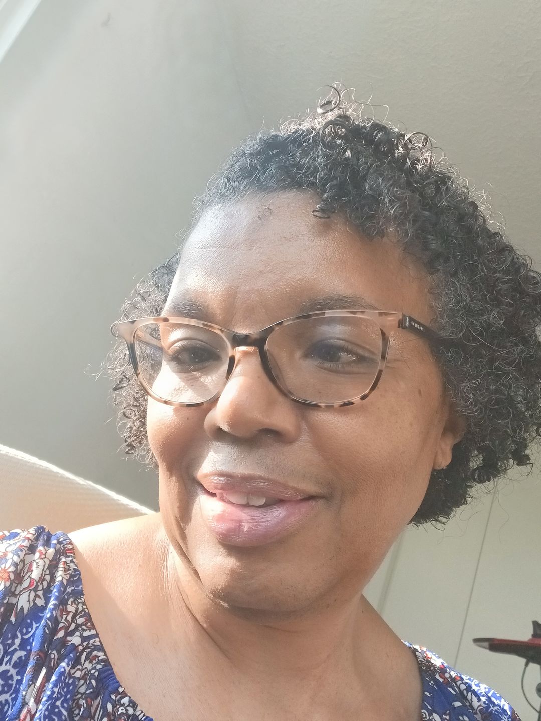 Customer photo review of Wash and Go System with Heavy Hold for Curly Hair