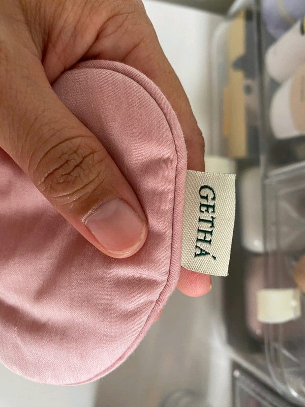 Customer photo review of Zero Carbon Tencel Eye Mask