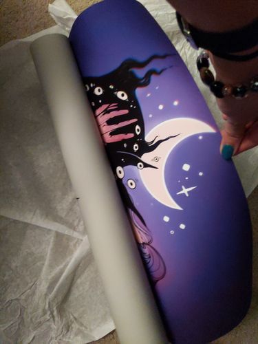 Customer photo review of Strange Cat, Matte Art Print Poster