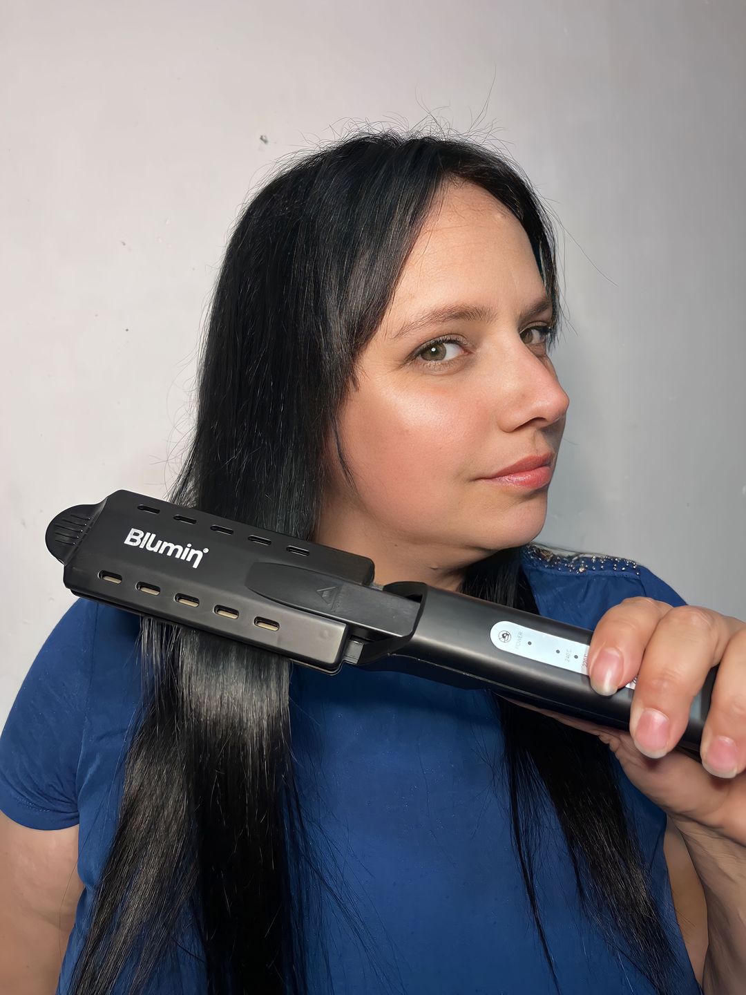 Customer photo review of Plancha de Pelo Profesional IonicWave Blumin