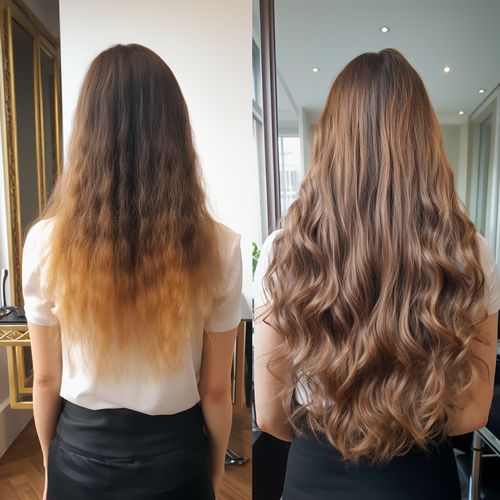 Customer photo review of Enrich Hair Growth Oil