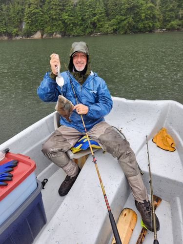 Customer photo review of The Catch 'n Cook: 304 Stainless Steel Spoon Jig (Fish and Eat with It)