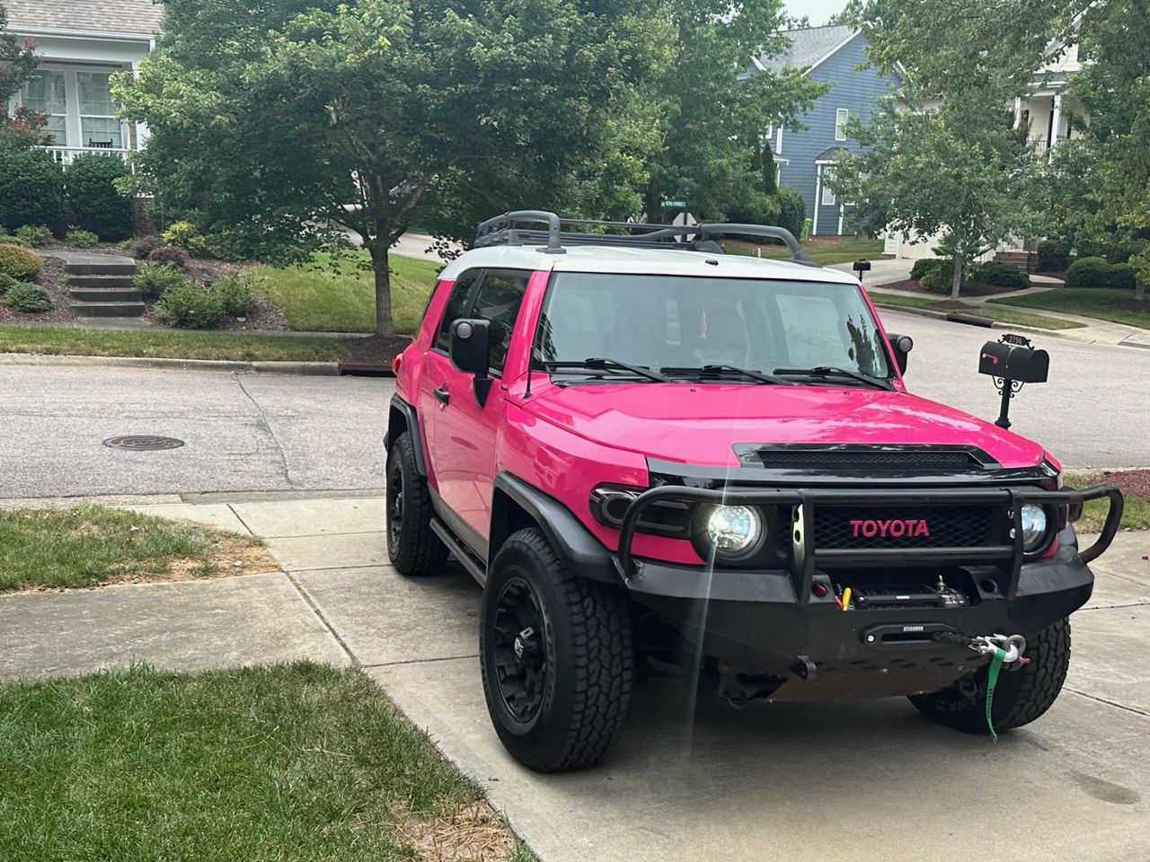 Customer photo review of High Glossy Purple Pizzazz Vinyl Wrap