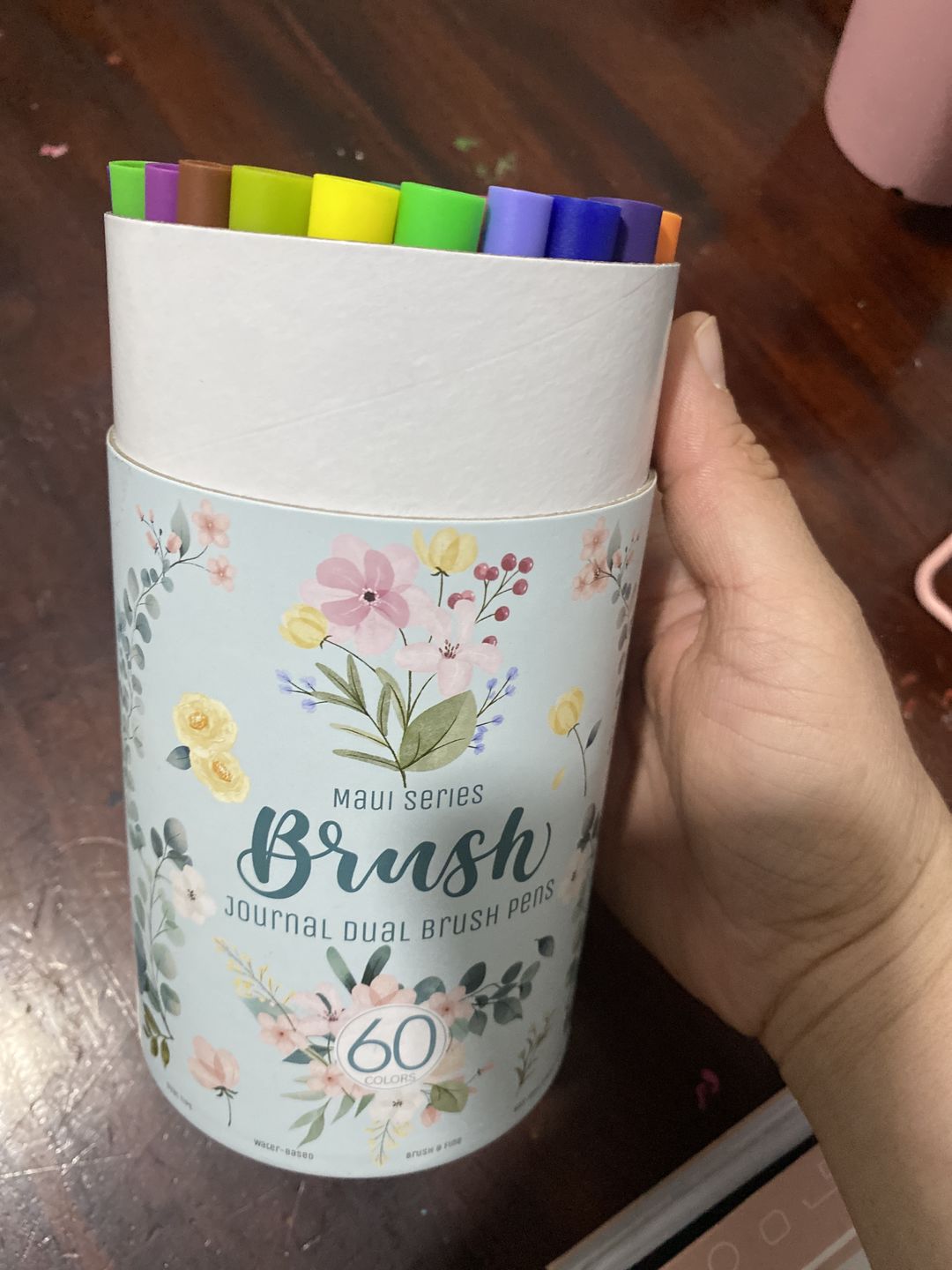 Customer photo review of Ohuhu Oahu 120 Colors Dual Tips Alcohol Art Markers, Fine & Chisel