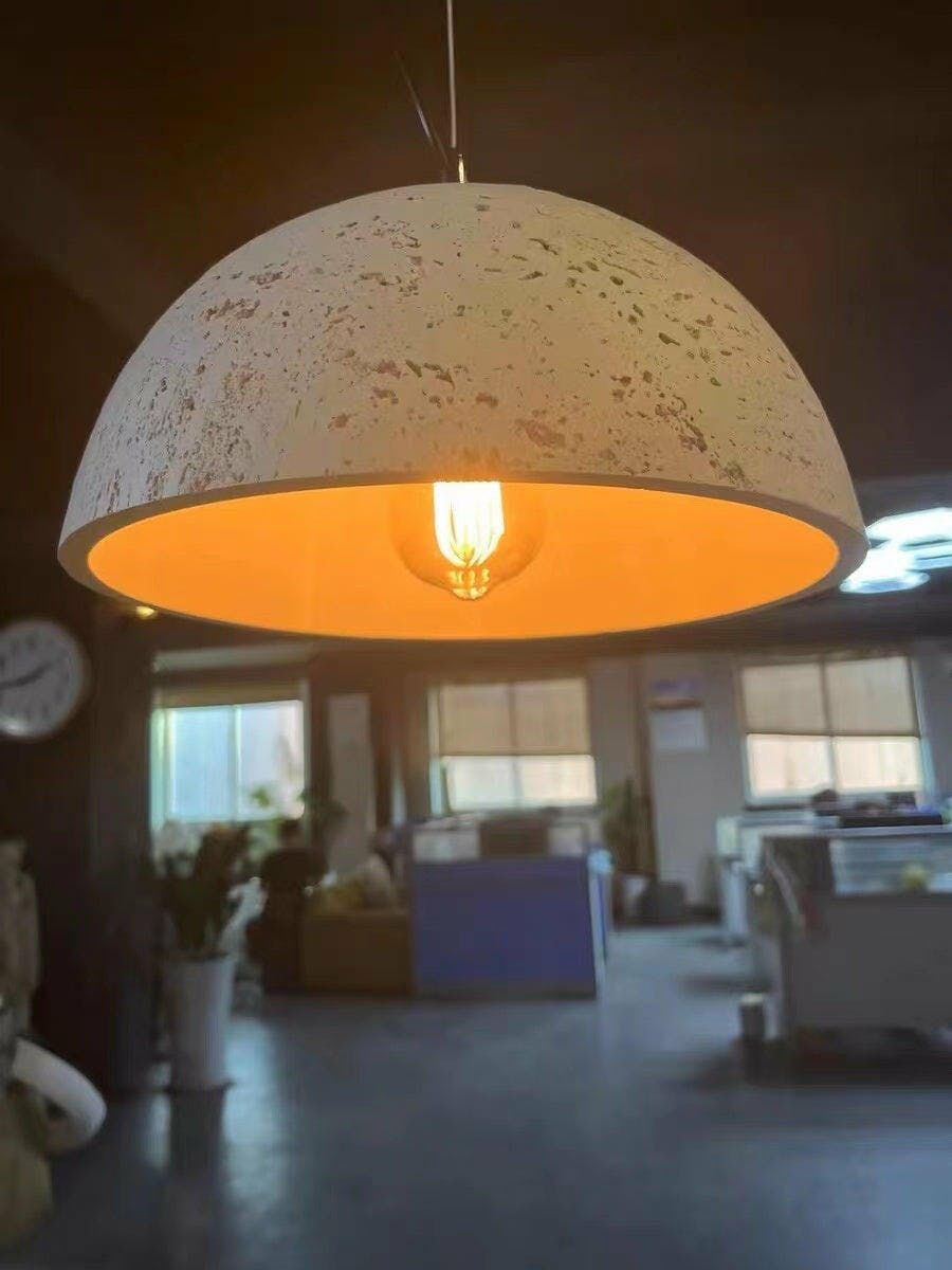 Customer photo review of Colorful Resin Designer Dome Ceramic Pendant Lighting