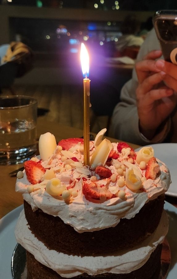 Customer photo review of Cake Candles